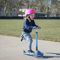Globber Helmet With Light - Pink