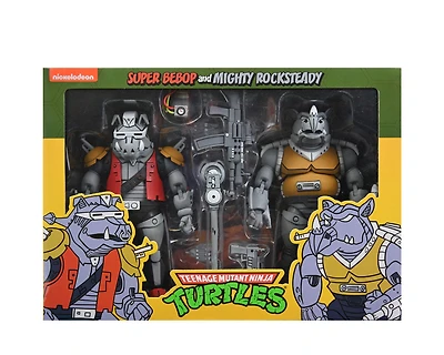 TMNT SPR BEBOPandMIGH ROKSTEADY 7"2PK - Édition anglaise