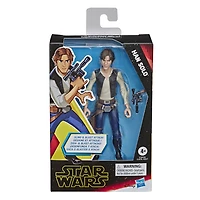 Star Wars Galaxy of Adventures Han Solo with Fun Blaster Feature
