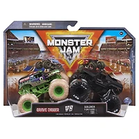 Monster Jam, Official Grave Digger Vs. Soldier Fortune Black Ops Die-Cast Monster Trucks
