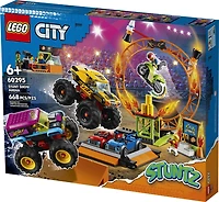 LEGO City Stuntz L'arène du spectacle de cascades 60295 (668 pièces)