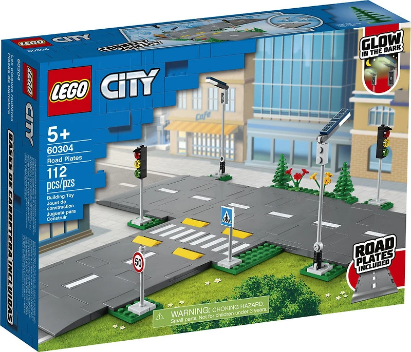 LEGO City Town Road Plates 60304 (112 pieces)
