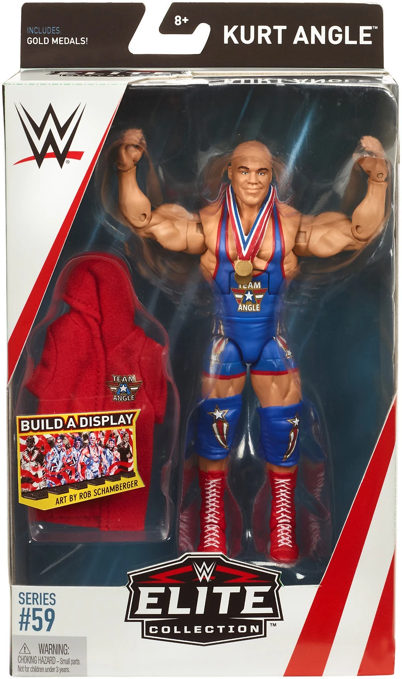 WWE Elite Collection Kurt Angle Action Figure - Series #59