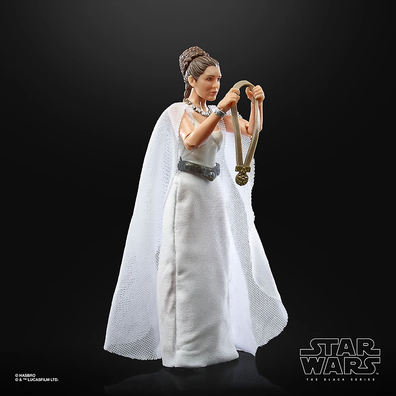 Star Wars  The Black Series, Princesse Leia Organa (Yavin 4), figurine de 15 cm, Star Wars :  Un nouvel espoir