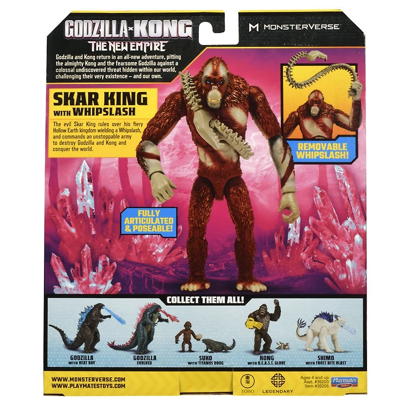 Godzilla x Kong Figurine 6 "Skar King avec Fouet d'os
