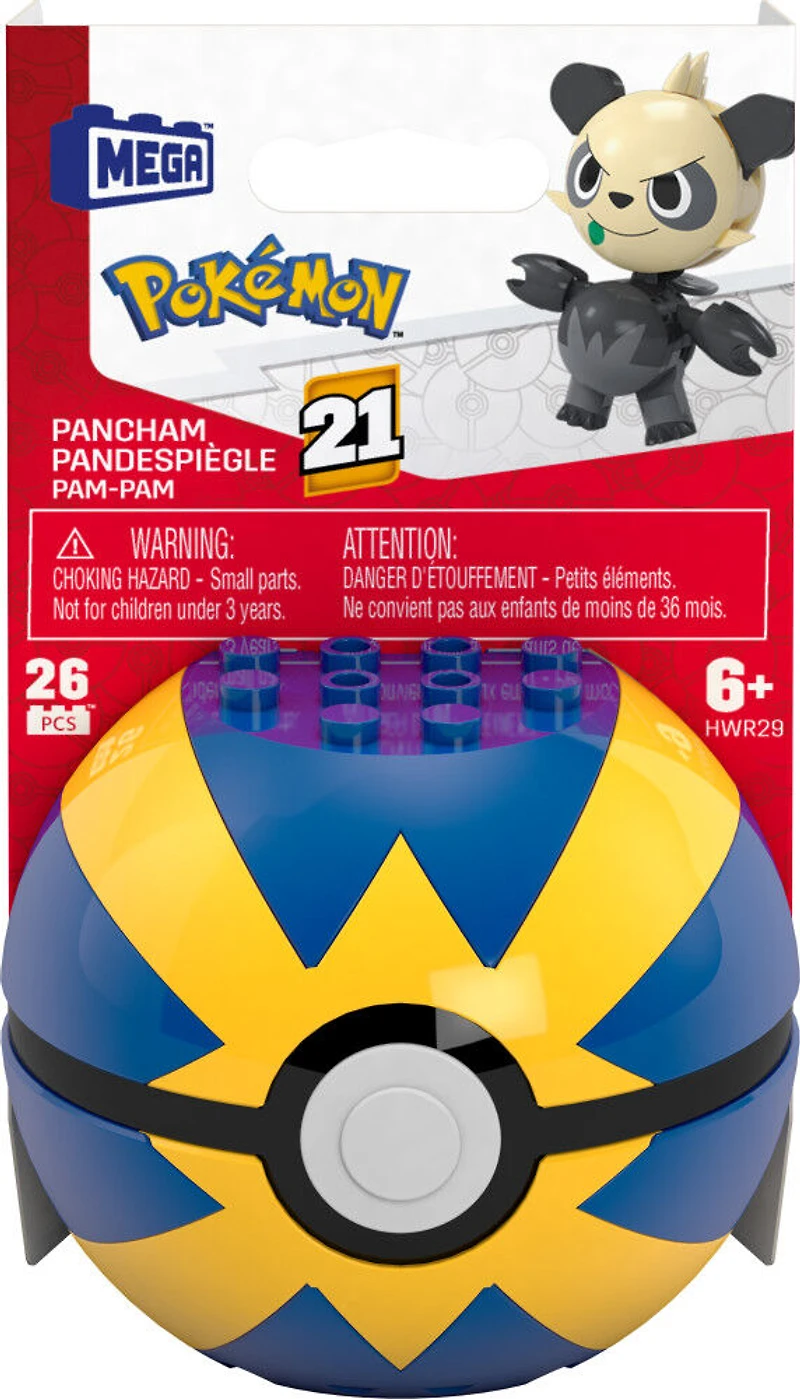 MEGA Pokémon Figurine articulée Pandespiègle, 26pièces