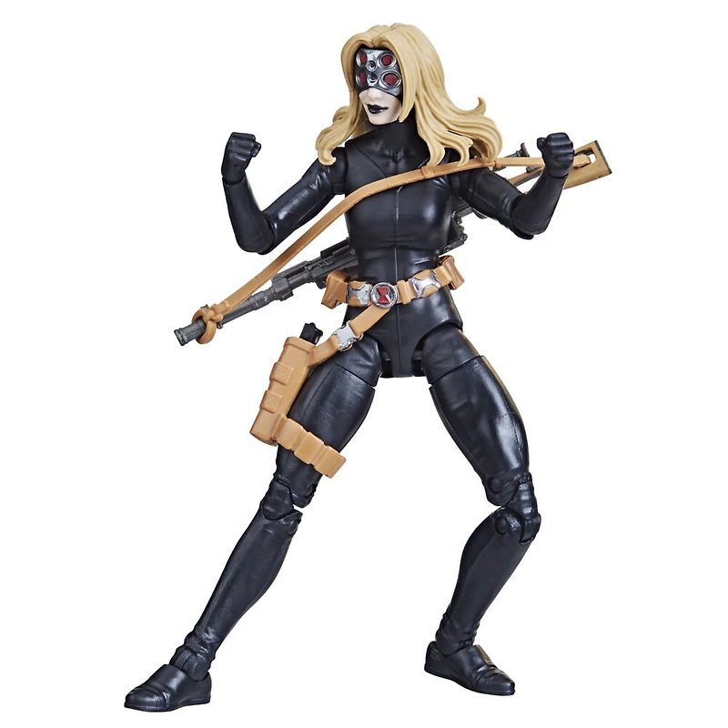 Hasbro Marvel Legends Series: Yelena Belova Black Widow des bandes dessinées Marvel classiques, figurine articulée de 15 cm