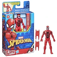 Marvel Spider-Man Epic Hero Series, figurine articulée Carnage de 10 cm avec accessoire