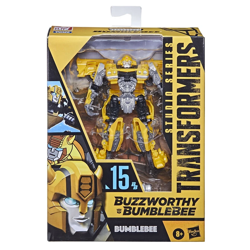 Transformers Studio Series, figurine Bumblebee 15BB de classe Deluxe du film Transformers : Bumblebee