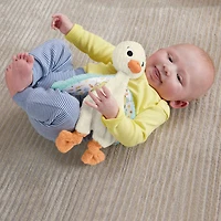Fisher-Price Mon Oie Caline, jouet sensoriel et sonore pour bebe