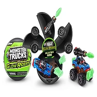 Capsule mystère de camions monstres Glow Riders Série 2 à collectionner 5 Surprise par ZURU