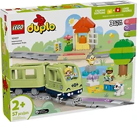 LEGO DUPLO Town Interactive Adventure Train Set - Learning Train Toy Playset with Lights and Sounds - 10427