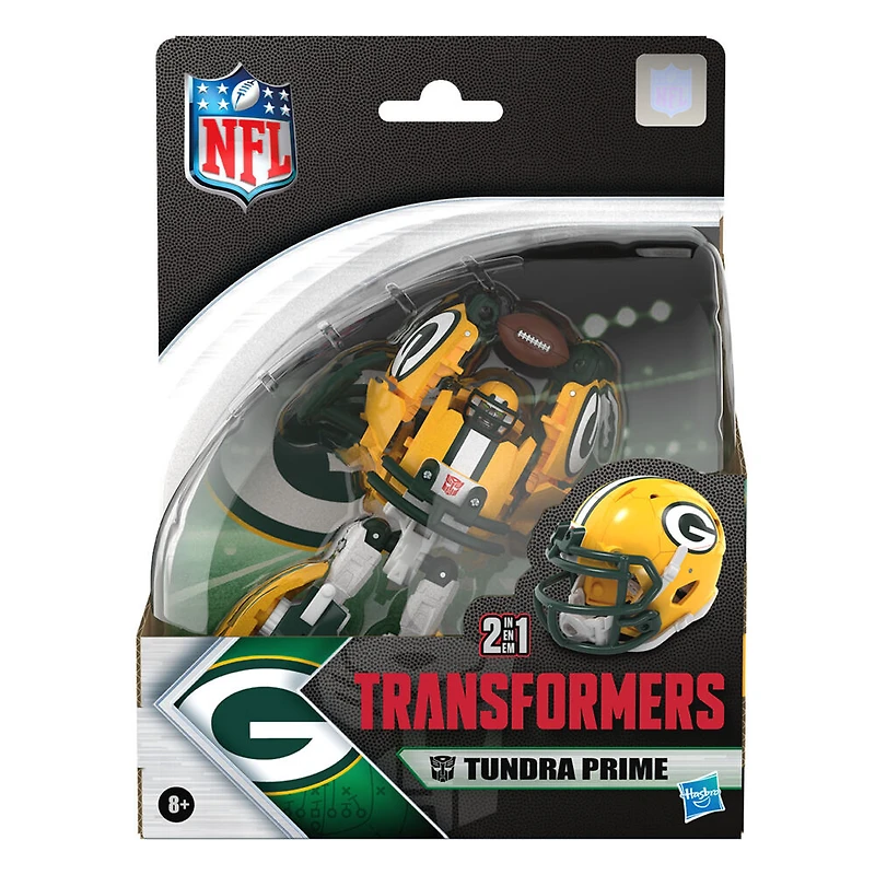 Transformers NFL Green Bay Packers, figurine Tundra Prime