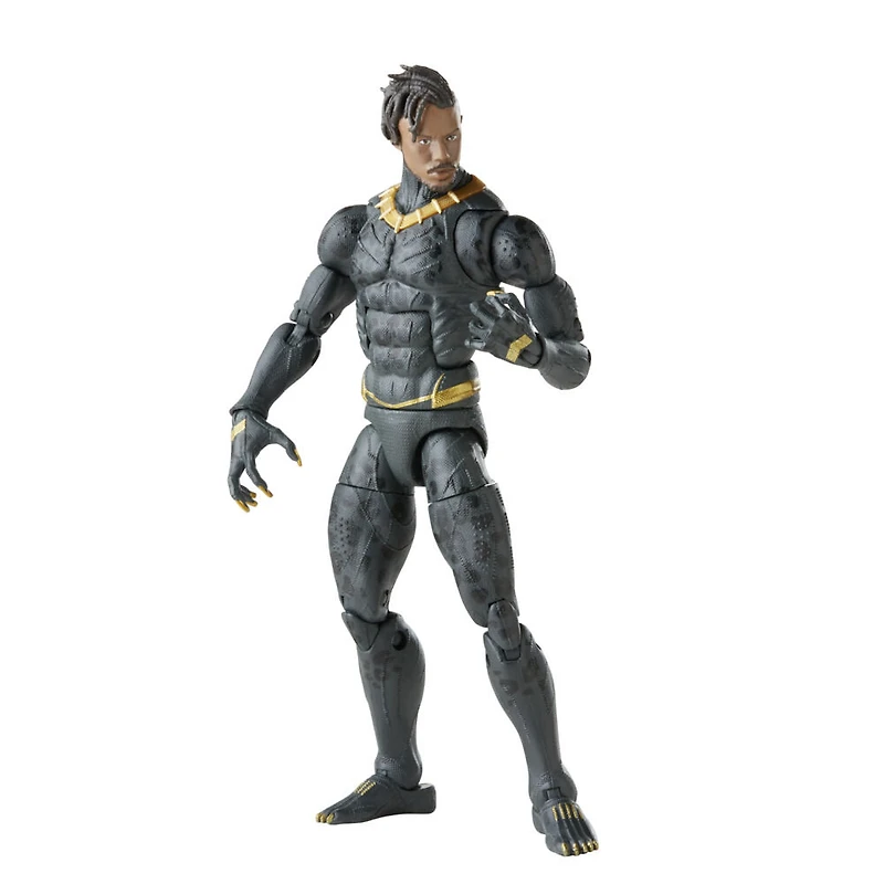 Marvel Legends Series Black Panther Legacy Collection Killmonger 6-inch Action Figure Collectible Toy, 5 Accessories