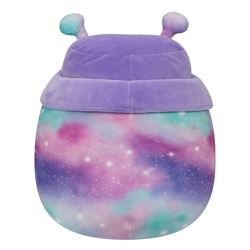 Squishmallows 12" - Daxxon l'extraterrestre Violet avec un Chapeau
