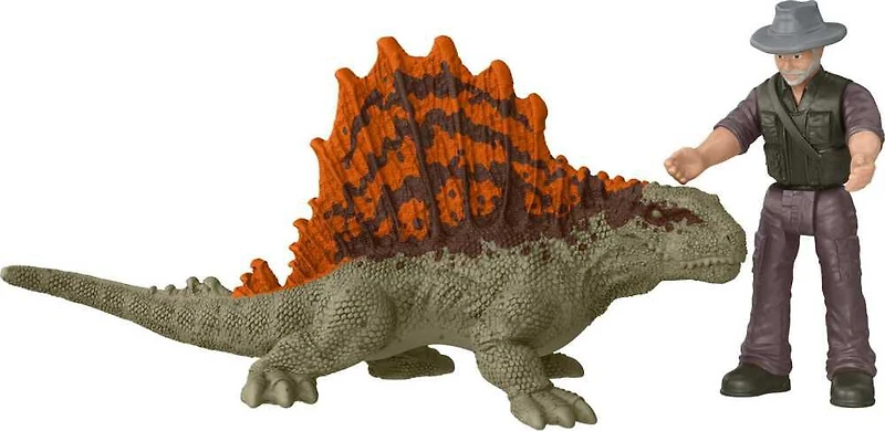 Figurines MINIS Jurassic World: Dominion, coffret Combat Total de 5 jouets inspirés de films