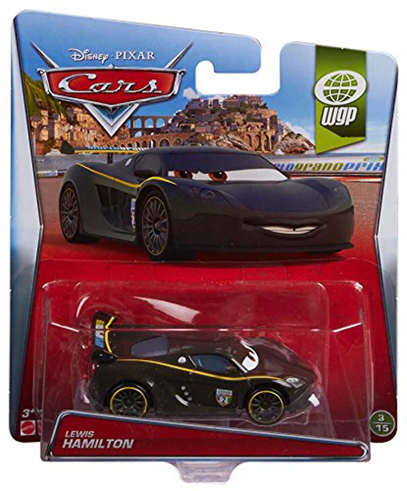 Disney/Pixar Les Bagnoles 3 - Véhicule en métal moulé sous pression - Lewis Hamilton. - Édition anglaise