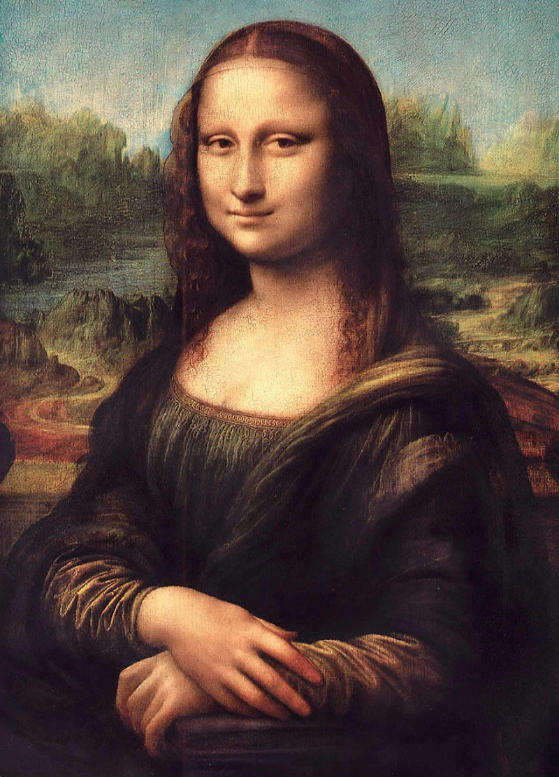 Casse-Tête 1000 Pièces Masterpieces - "Mona Lisa"