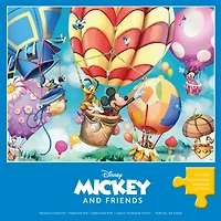 Disney - Mickey's Air Balloon - 300 Oversized Piece Jigsaw Puzzle