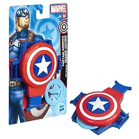 Hasbro Marvel Captain America Shield Gauntlet Disc Blaster Role-Play Toy, For Kids Ages 5 and Up