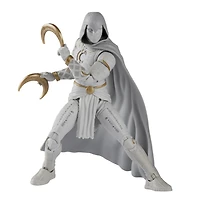 Marvel Legends Series, figurine de collection Moon Knight de 15 cm de la série MCU Disney+ Moon Knight, avec 4 accessoires