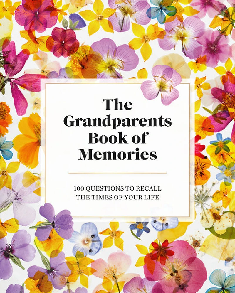The Grandparents Book of Memories - Édition anglaise