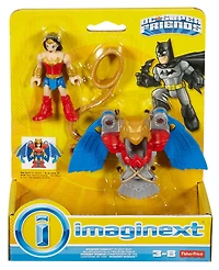 Wonder Woman Combinaison de vol DC Super Friends de Fisher-Price Imaginext - Édition anglaise