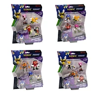 Sonic Prime Toys. 16 Collectible Figurines to Collect. 5 pcs