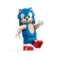 LEGO Sonic The Hedgehog Sonic : Le Speedster Lightning, Jouet de Construction de Voiture de Course pour Enfants 77117