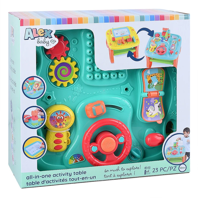 ALEX - Table D'Activités Tout-En-Un