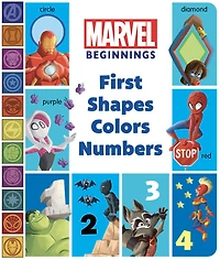 Marvel Beginnings: First Shapes, Colors, Numbers - English Edition