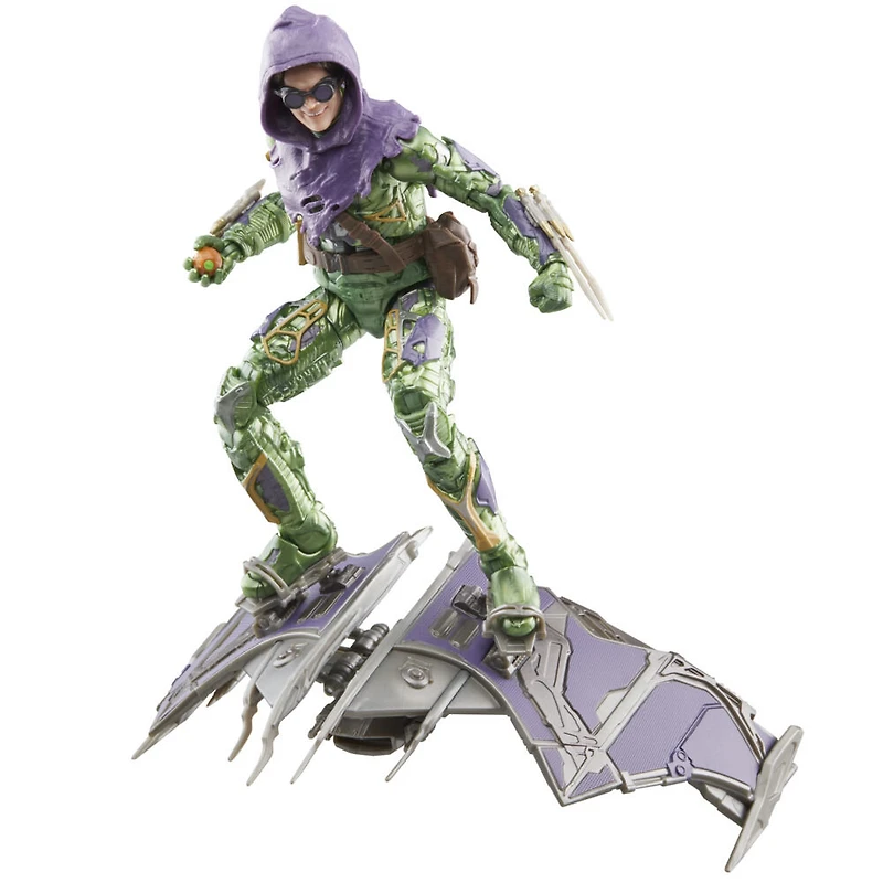 Hasbro Marvel Legends Series, figurine articulée de collection Green Goblin deluxe de 15 cm de Spider-Man: No Way Home