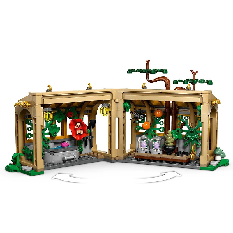 LEGO Harry Potter Le Château de Poudlard : le Cours de Botanique, Jouet de Sorcier pour Enfants, Ensemble de Jeu de Salle de Classe 76445