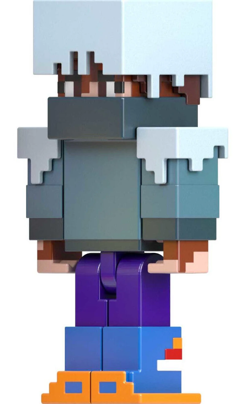 Minecraft - Série Créateur - Figurines - Cache-Oreilles en Peluche + Canard Gonflable