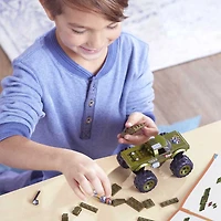 MEGA Hot Wheels V8 Bomber Monster Truck building set, 86 pieces