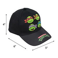Teenage Mutant Ninja Turtles Hat Black Size 4-6X