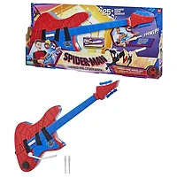 Marvel Spider-Man: Across the Spider-Verse, Guitare Spider-Punk Web Blast avec tir activé par le vibrato