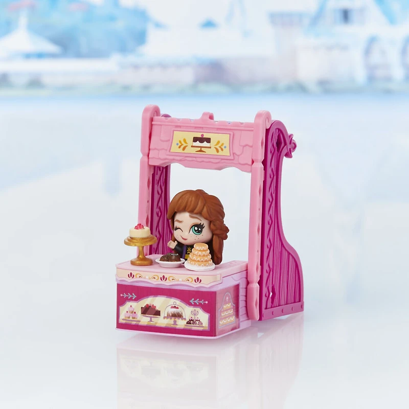 Disney's Frozen 2 Twirlabouts Series 1 Anna Sled to Shop Playset