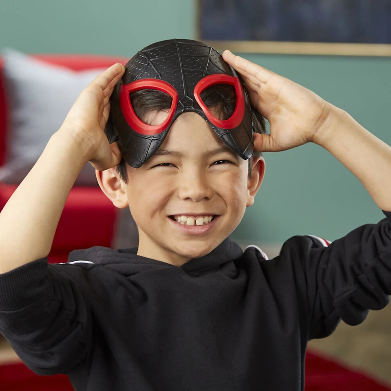 Marvel Spider-Man : Across the Spider-Verse, Lanceur Web-Shot avec masque, article de déguisement