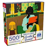 Puzzle 500 pièces, série Artist Spotlight Aurelia Durand, Cosy, par Spin Master Puzzles - Édition anglaise