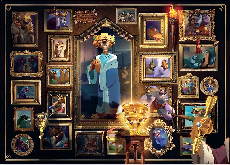 Ravensburger: Villainous  King John casse-tête 1000 pc