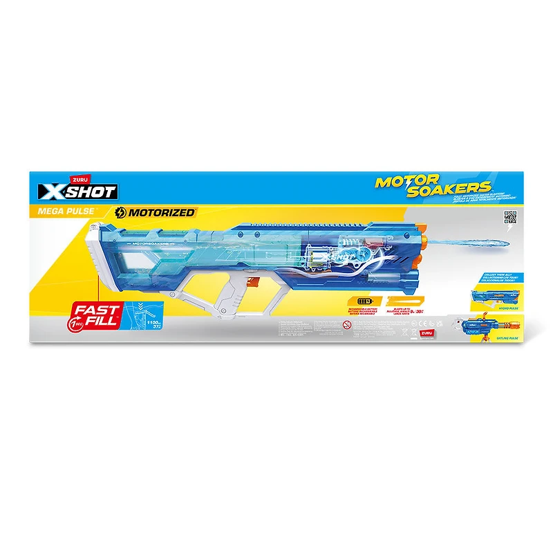 XSHOT Water Mega Pulse Motor Soaker by ZURU.
