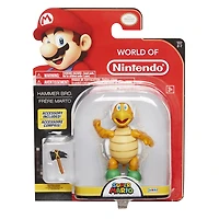 Figures 4 pouces du Monde de Nintendo Frères Marto avec Marteau 