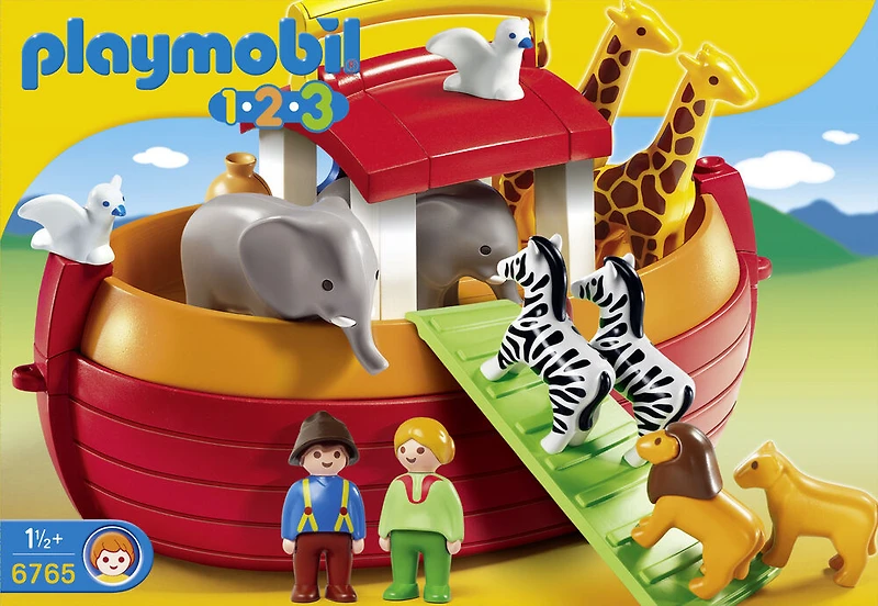 Playmobil - Arche de Noé transportable 1.2.3 - Édition anglaise