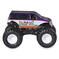 Monster Jam, Official Boogey Van Truck, Die-Cast Vehicle, 1:64 Scale