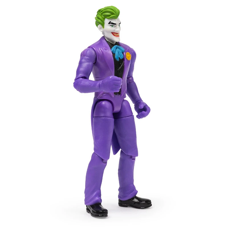 Batman, 4-Inch The Joker Action Figure with 3 Mystery Accessories, Mission 2