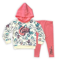 Paw Patrol Ensemble 2Pc Sweat À Capuche/Legging - Blanc Cassé