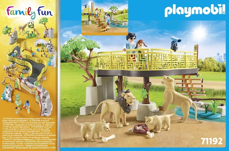 Playmobil - Outdoor Lion Enclosure