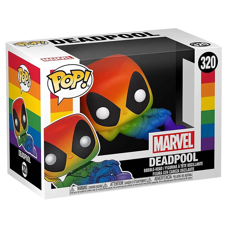 Figurine en Vinyle Deadpool (Rainbow) par Funko POP! Marvel