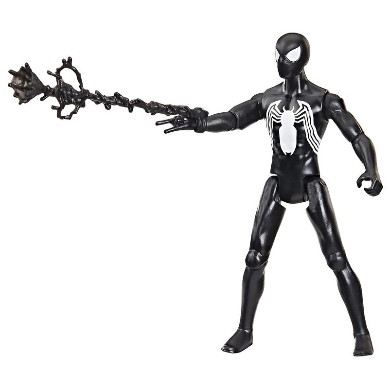 Marvel Spider-Man Epic Hero Series, figurine Spider-Man en costume de symbiote de 10 cm